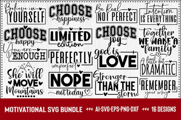Download Motivational Svg Bundle - Motivational svg Collection