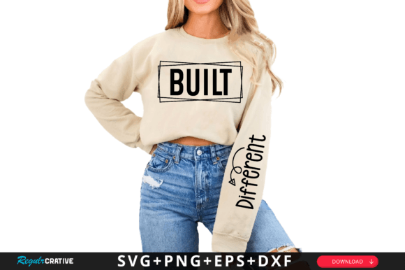 Download Built Sleeve Svg Design,Motivational Svg - Motivational svg Collection